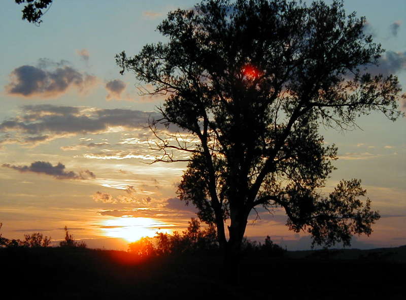 Slavonski Brod - zalazak sunca